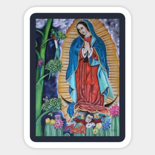 Virgin Of Guadalupe Sticker